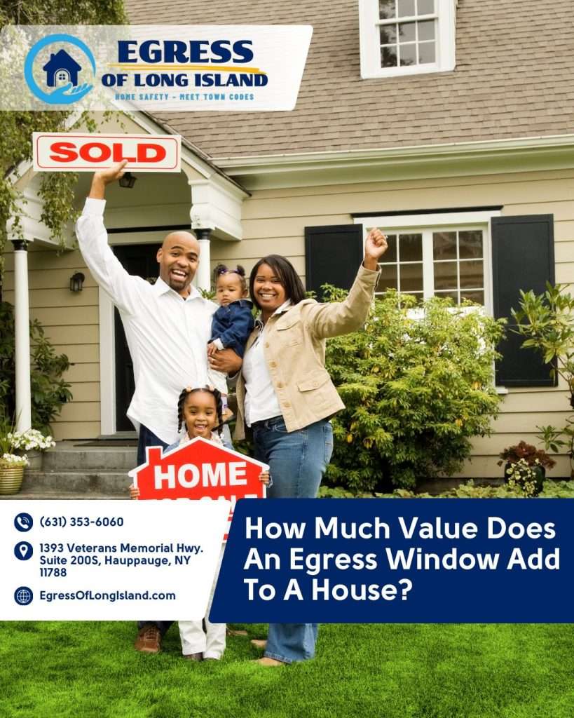 How Much Value Does An Egress Window Add To A House | Egress of Long Island